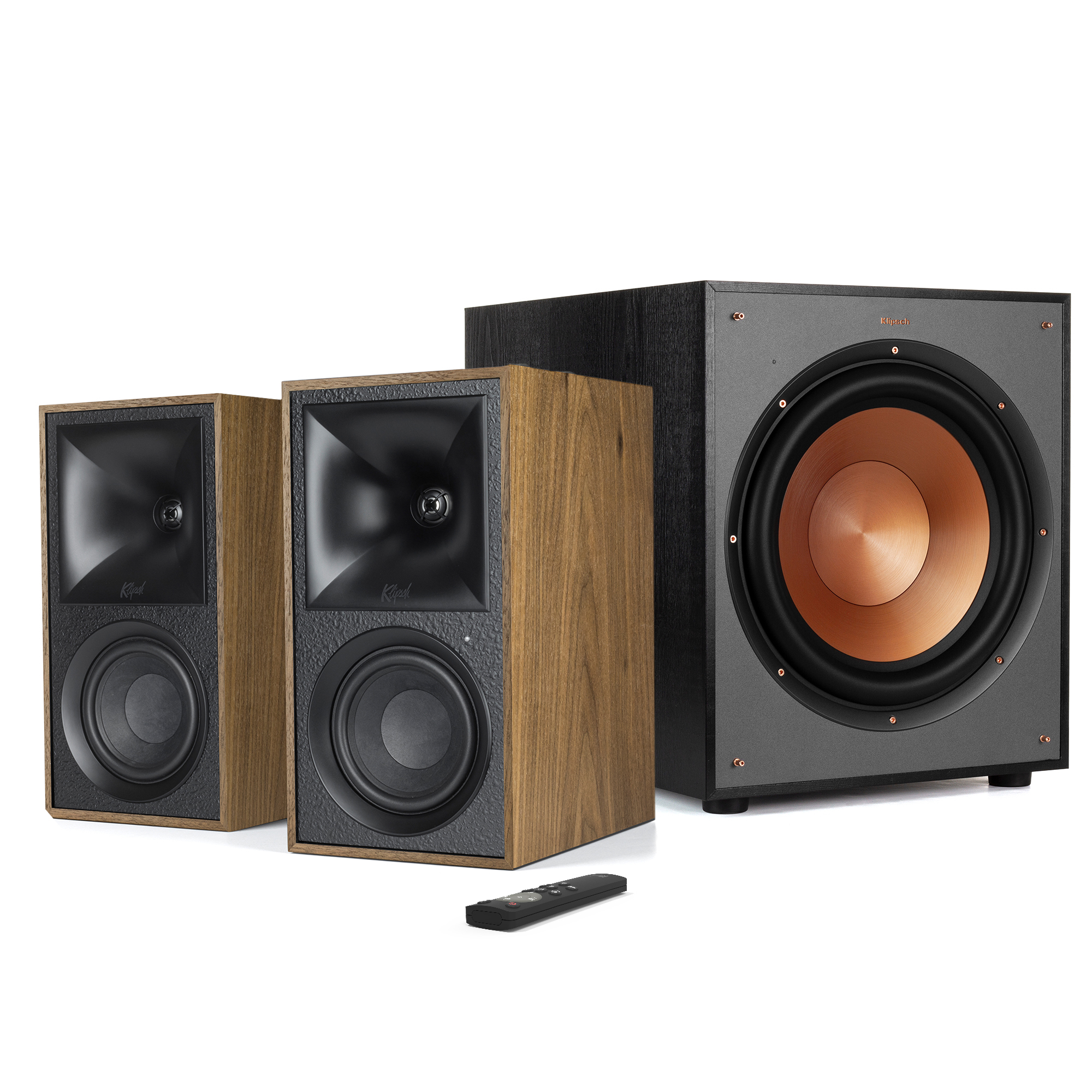 The Fives + R120SW 12” Subwoofer 2.1 Powered Home Theater… Klipsch