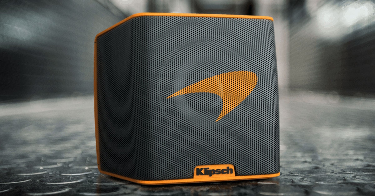 Klipsch McLaren Groove Bluetooth Speaker 50 Off today
