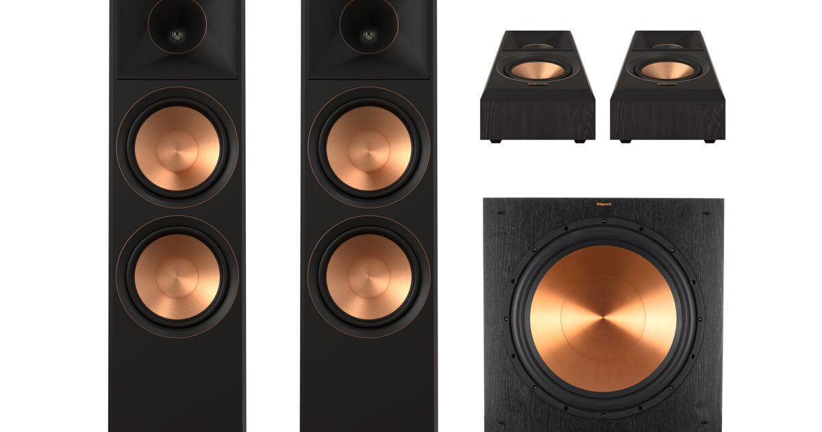 RP8000F II 5.1.2 Home Theater Surround System Klipsch